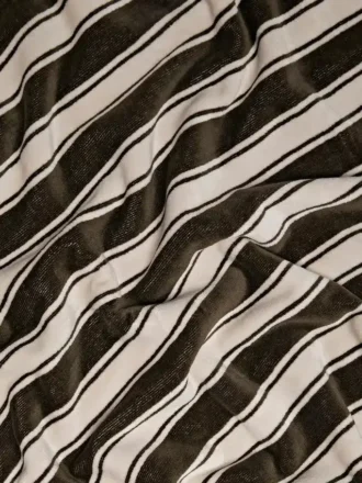 Asciugamano in cotone a righe