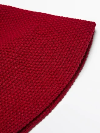 Berretto in maglia mista lana