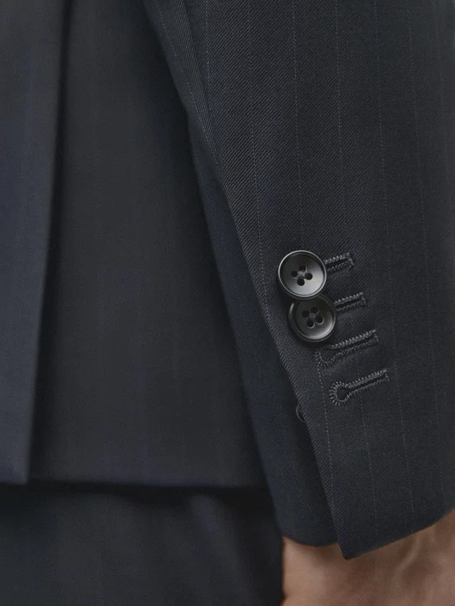 Blazer da completo in Cool Wool a righe Blazer da completo in Cool Wool a righe