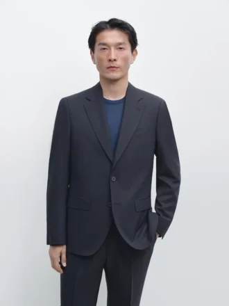 Blazer da completo in misto lana Cool Wool