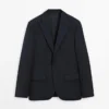 Blazer da completo in misto lana Cool Wool