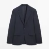Blazer da completo in misto lana Cool Wool
