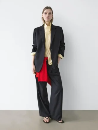 Blazer extra fine a due bottoni