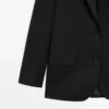 Blazer in lana extrafine a due bottoni