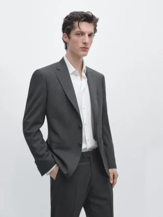 Blazer in lana leggera