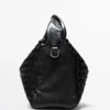 Borsa in nappa intrecciata media
