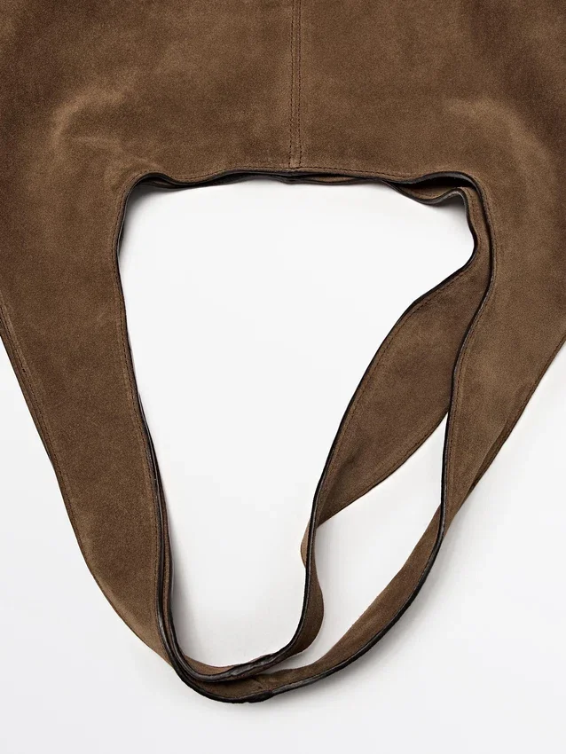 Borsa maxi in pelle crosta Borsa maxi in pelle crosta