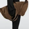 Borsa maxi in pelle crosta Borsa maxi in pelle crosta