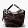 Borsa maxi in pelle nappa