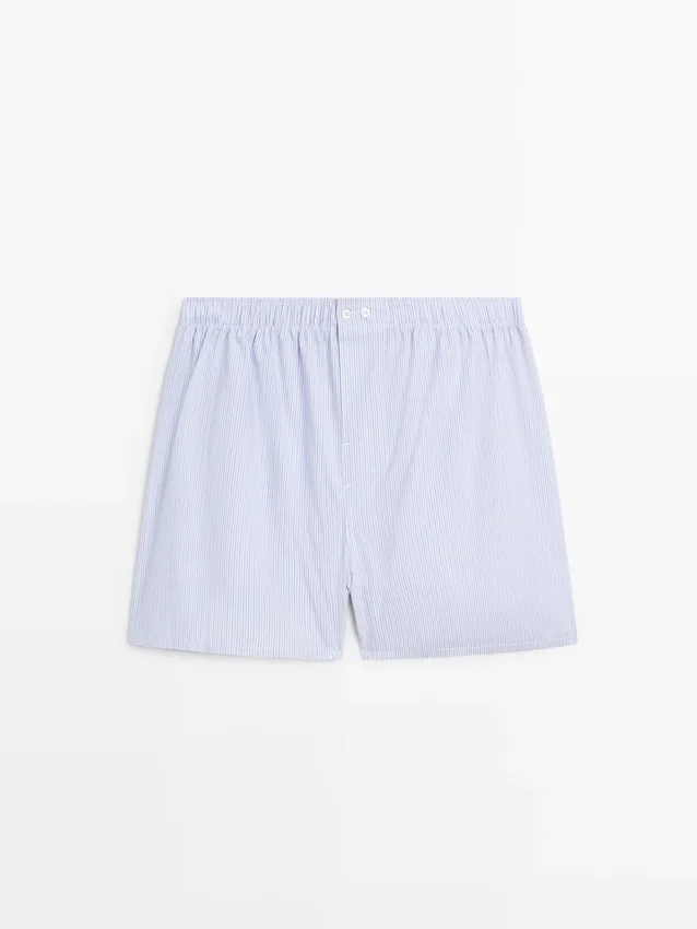 Boxer a righe 100% cotone Boxer a righe 100% cotone