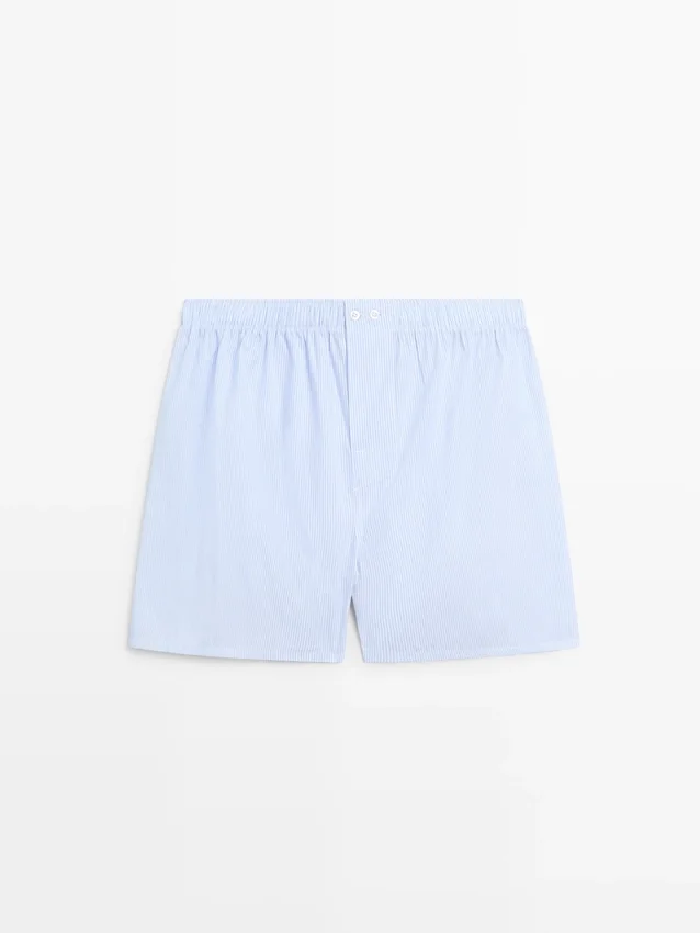 Boxer a righe 100% cotone Boxer a righe 100% cotone