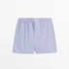 Boxer a righe 100% cotone