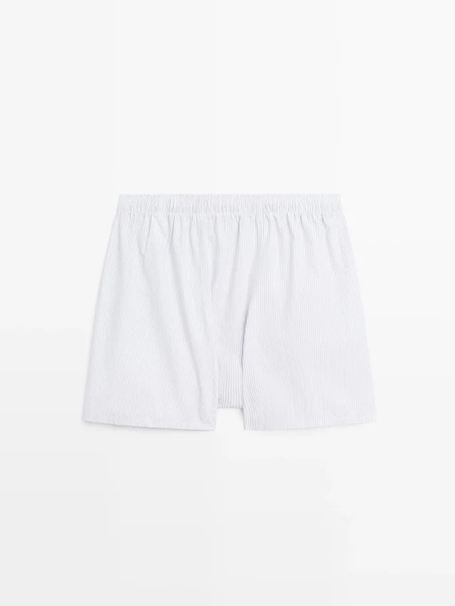 Boxer a righe 100% cotone Boxer a righe 100% cotone