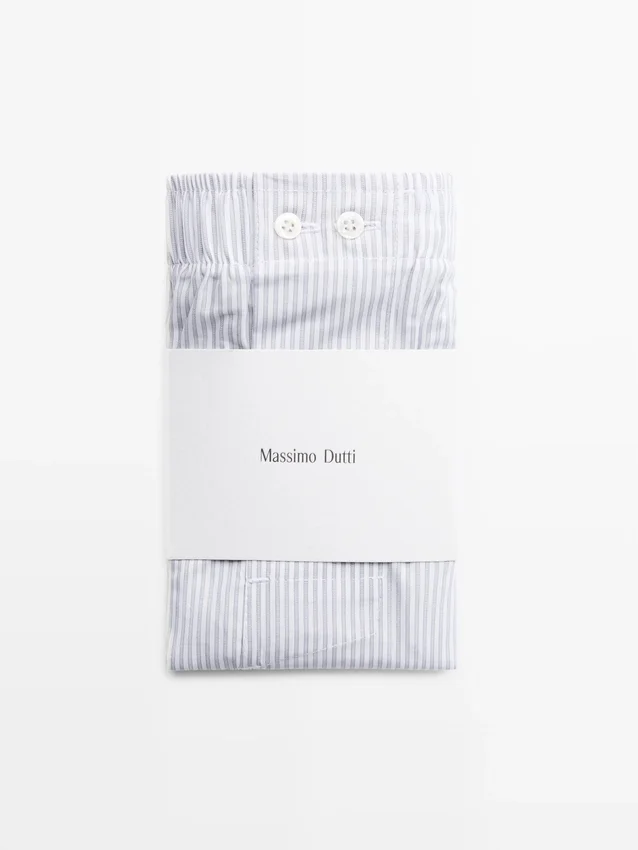 Boxer a righe 100% cotone Boxer a righe 100% cotone