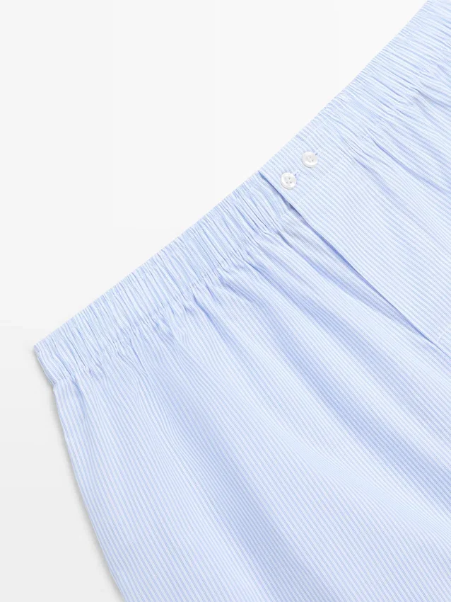 Boxer a righe 100% cotone Boxer a righe 100% cotone