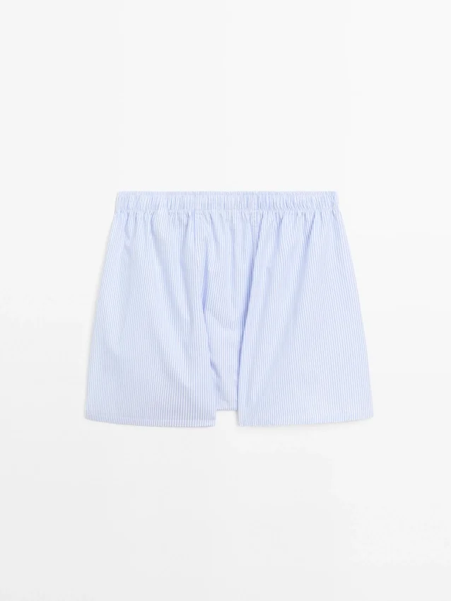 Boxer a righe 100% cotone Boxer a righe 100% cotone