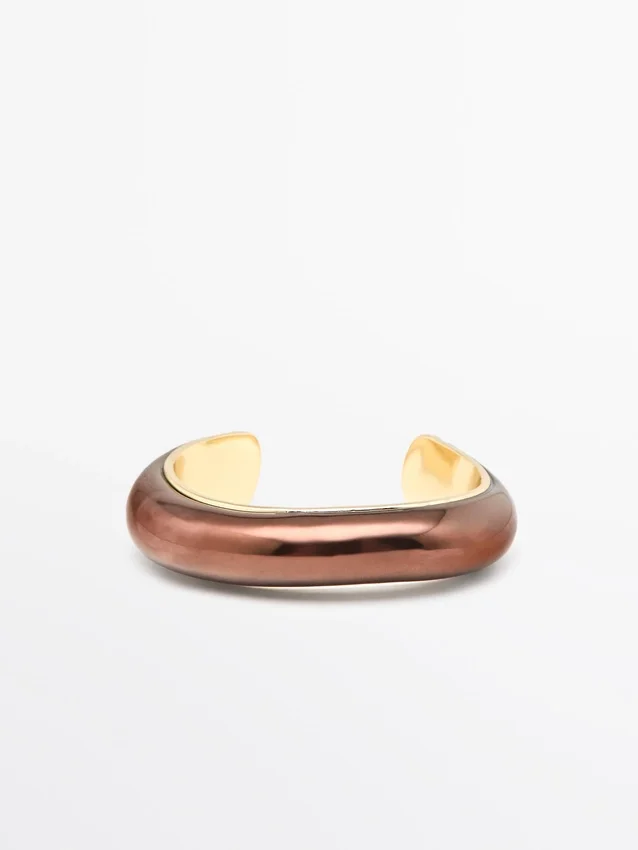 Bracciale con patina effetto bronzo Bracciale con patina effetto bronzo