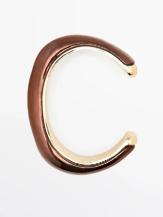 Bracciale con patina effetto bronzo