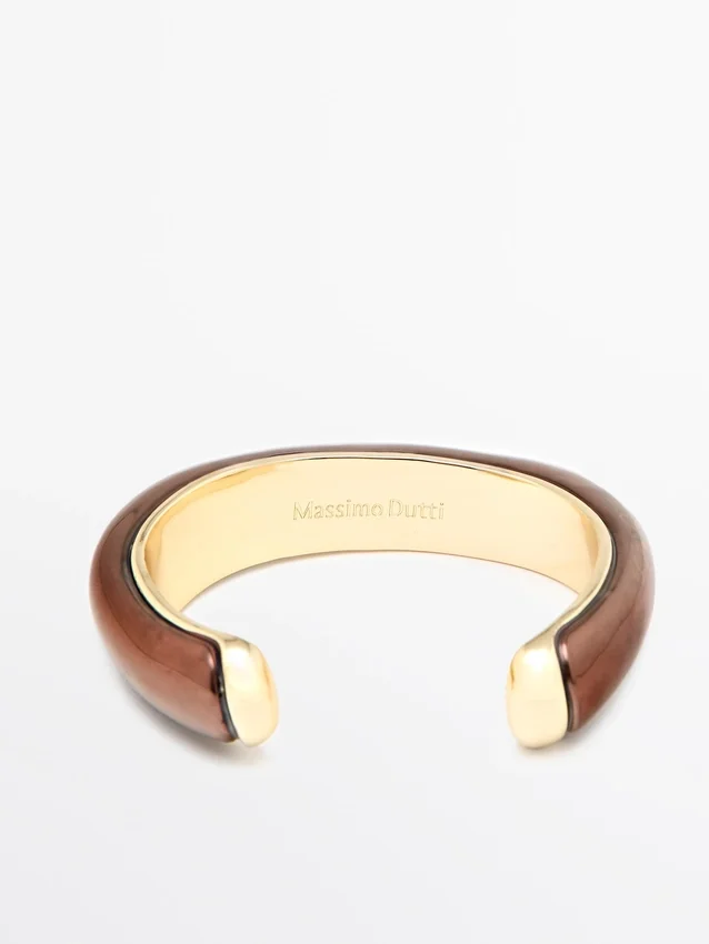 Bracciale con patina effetto bronzo Bracciale con patina effetto bronzo