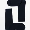 Calzini in maglia liscia misto cotone
