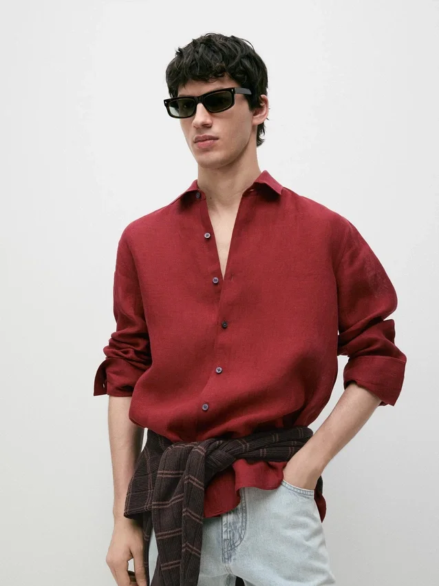 Camicia 100% lino Camicia 100% lino