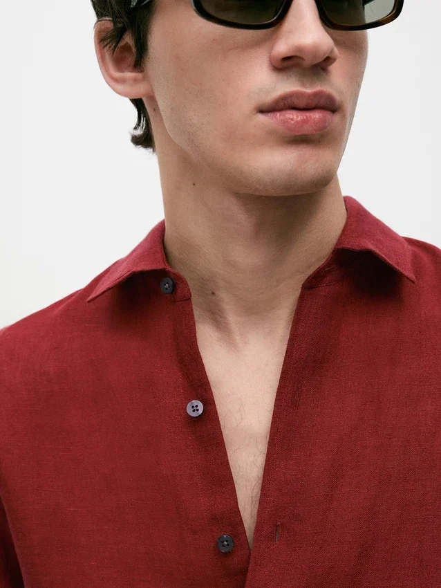 Camicia 100% lino Camicia 100% lino