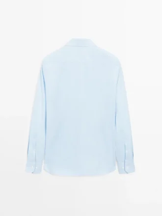 Camicia a righe slim fit