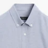 Camicia in cotone melange dalla vestibilità regolare