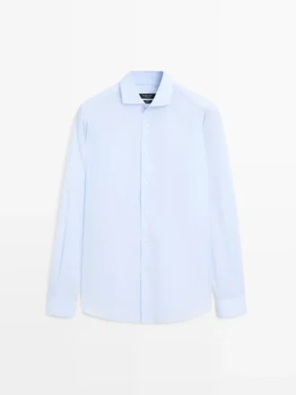 Camicia slim fit 100% cotone