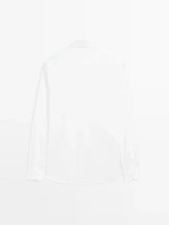 Camicia slim fit 100% cotone