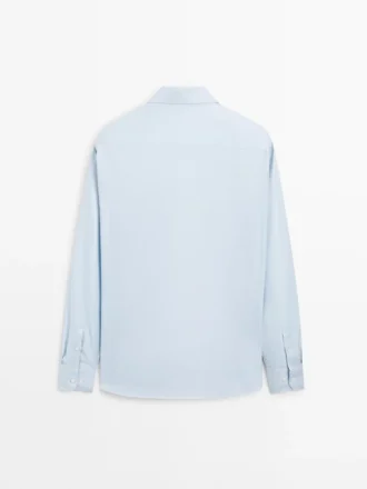 Camicia slim fit in 100% cotone Oxford