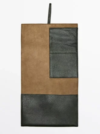 Custodia da viaggio in pelle nappa