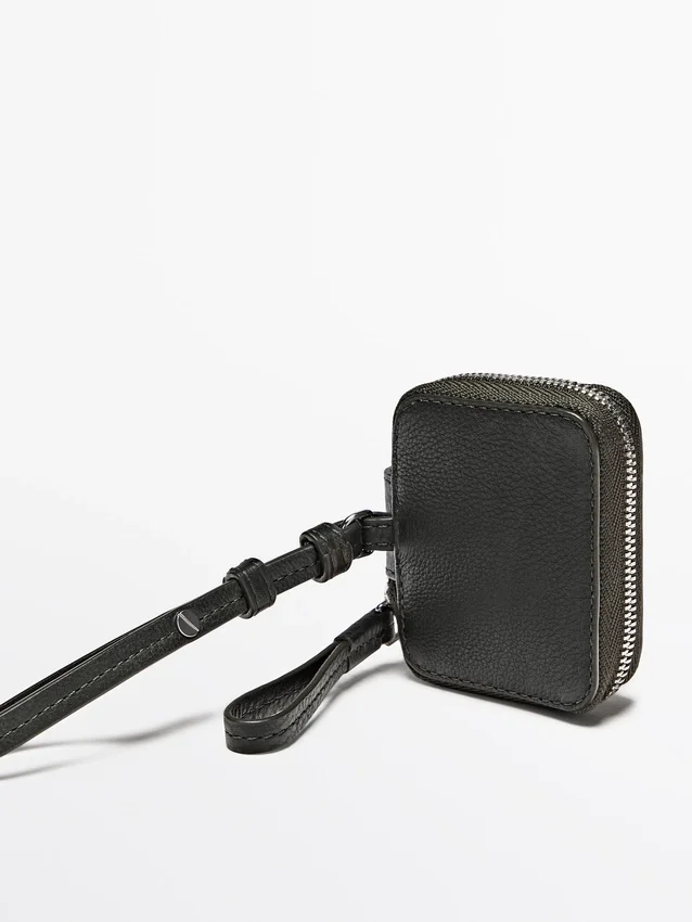 Custodia per AirPods in pelle nappa Custodia per AirPods in pelle nappa