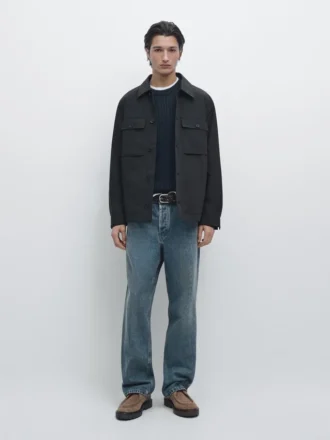 Giacca corta con dettagli tasca