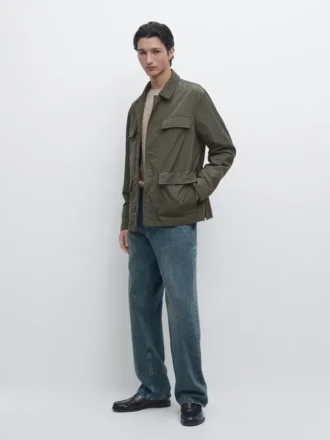 Giacca leggera con tasche