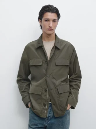 Giacca leggera con tasche