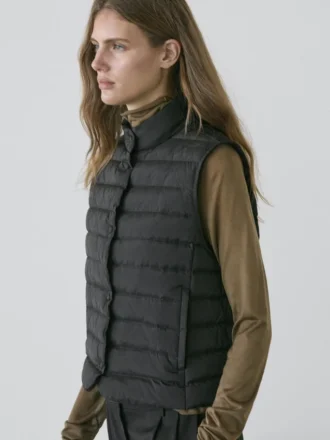 Gilet imbottito trapuntato