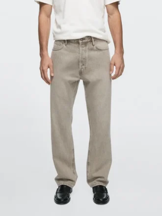 Jeans a gamba dritta