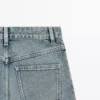 Jeans a vita alta con vestibilità a botte