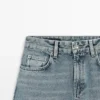 Jeans a vita alta con vestibilità a botte