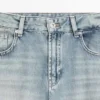 Jeans a vita alta con vestibilità a botte