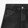 Jeans a vita media con vestibilità a palloncino