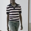 Maglia polo a righe