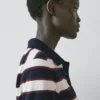 Maglia polo a righe