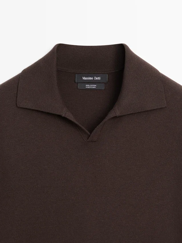 Maglia polo in cotone Maglia polo in cotone