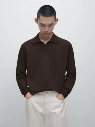Maglia polo in cotone