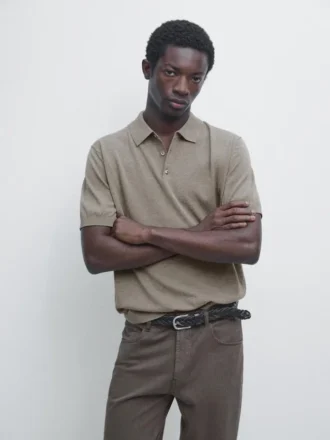 Maglia polo in cotone