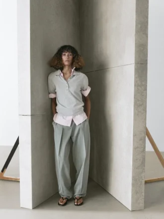 Maglia polo in cotone