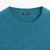 Maglione a maniche corte in maglia mista alpaca
