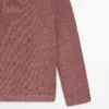 Maglione in maglia con scollo a barchetta